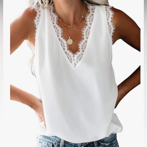 Lime flare Tops - Ladies V-Neck Camisole